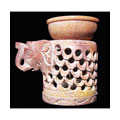 Elephant Soap Stone Aroma Candleholder Statue (India)