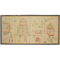 Enter the Pagoda Silkscreen (China)