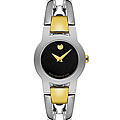 Movado Amorosa Ladies Two-tone Bangle Style Watch