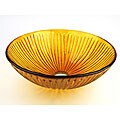 Fontaine Amber Raindrops Vessel Sink