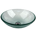 Fontaine Butterflies Vessel Sink w/ Drain Assembly