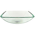 Fontaine Square Vessel Sink with Drain Assembly