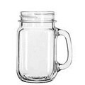Libbey 16 Oz. Clear Drinking Jar (Case of 12)