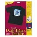 Avery Dark T-Shirt Iron-On Transfers (pack of 5)