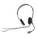 Multimedia Stereo Headset W/ Boom Microphone, Black (Each)