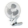 White Adjustable Tilt Head 6-in Clip Fan (each)