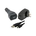Eforcity USB Travel Car Charger USB Type A to Mini 5-pin Type B Cable