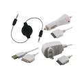 Eforcity Audio/ Data Cable and Charger for Apple iPhone 3GS