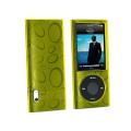 Eforcity Ellipse Yellow TPU Rubber Skin Case for iPod Nano Gen5