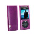 Eforcity Ellipse Pink TPU Rubber Skin Case for iPod Nano Gen5