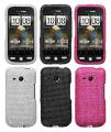 HTC Droid Eris Solid Rhinestone Diamond Protector Case