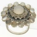 Meredith Leigh Sterling Silver White Onyx Ring