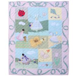 Sundress Cotton Twin-size Quilt