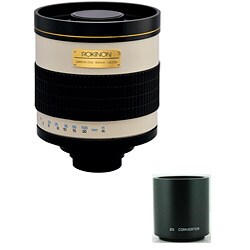 Rokinon 800mm/ 1600mm F8.0 Nikon Mirror Lens