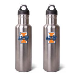 Illinois Fighting Illini 27-oz Stainless Steel Water Bottles (Pack of 2)