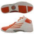Adidas Men's 'Scorch' TR White/ Orange Football Shoes