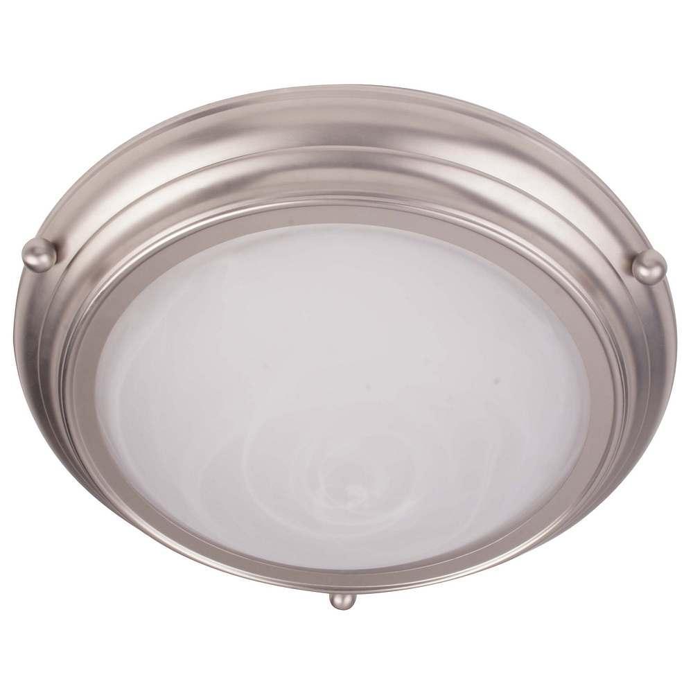 Brushed Nickel Flush-mount Ceiling Light