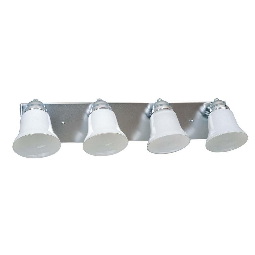 Chrome Finished 4-light Vanity