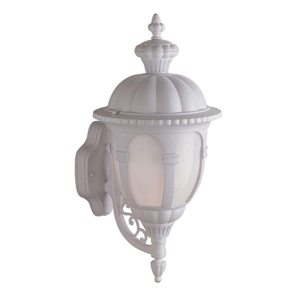 White Outdoor Wall Light
