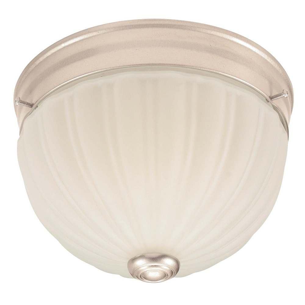 Flush-mount Silvermist 2-light Ceiling Light