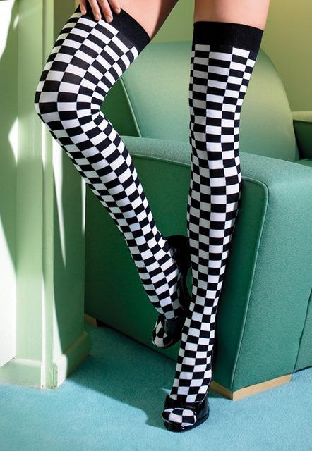 Leg Avenue Checker Thigh-high Hosiery