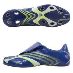 Adidas Men's F50.6 Tunit Blue Soccer Shoe Uppers