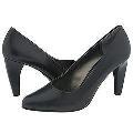 Fitzwell Women's Raquel Navy Kid Leather Pumps
