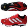 Adidas Classic Men's Red Pro Baseball/ Softball Shoes 