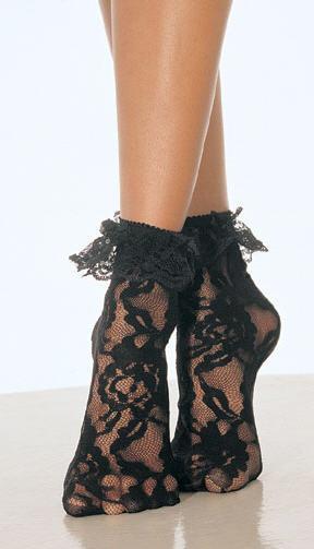 Leg Avenue Lace Ankle Socks