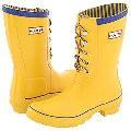 Hunter Festival Lace Yellow Boots