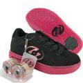 Heelys Black and Red Girl's Skate Shoes