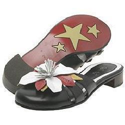 Vis a Vie Garden Black Slip-ons