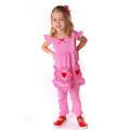 Sophia's Style Girl's 'Three Heart' 2-piece Outfit