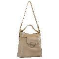 Calvin Klein Women's Stone Glazed Leather Tote