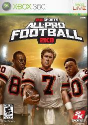 Xbox 360 - All Pro Football 2K8