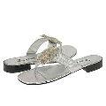 Bouquets Naples Silver Snake Leather
