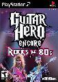 PS2 - Guitar Hero Rocks the 80's