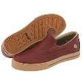 Gravis Lowdown Slip-On Wine Leather Athletic