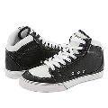 Gravis Lowdown Hi-Cut Leather Black/White Athletic