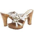 Tribeca Hot Mama White Sandals