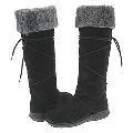 Steve Madden Koalla Black Suede Boots