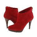 Steve Madden Trishia Red Suede Boots