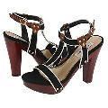 Steve Madden Cabanna Black Multi Sandals