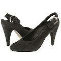 Steve Madden Honee Grey Suede Pumps/Heels
