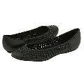 Steve Madden Rosia Black Leather Flats