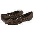 Steve Madden Rosia Brown Leather Flats