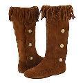 Steve Madden Frinngee Brown Suede Boots