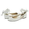 Steve Madden Tillary White Leather Flats