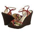 Steve Madden Lynbrook Red Multi Sandals