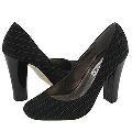Steve Madden Myra Black Pinstripe Pumps/Heels
